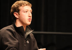 Pagina de Facebook a lui Mark Zuckerberg a fost sparta